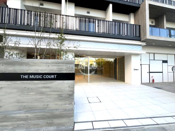 THE MUSIC COURTのエントランス|THE MUSIC COURT　エントランス