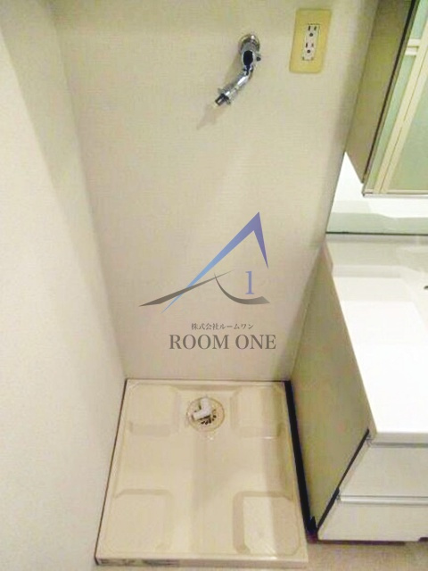 リガーレ浮間公園の設備|洗濯機置き場です。