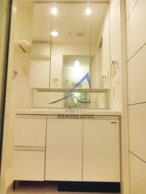 リガーレ浮間公園の洗面所|洗面台です。