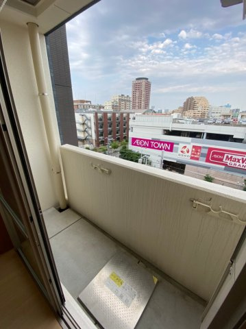 ワイズタワー新栄　名古屋市賃貸　仲介手数料無料のバルコニー