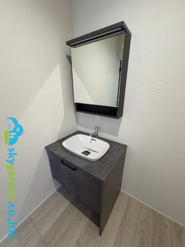 茅ヶ崎市萩園 第１期 １号棟の独立洗面台|独立洗面化粧台付き