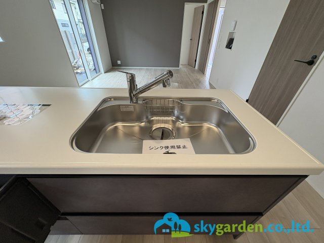茅ヶ崎市萩園 第１期 １号棟のキッチン|キッチンシンク