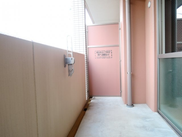 ラマージュⅠのバルコニー