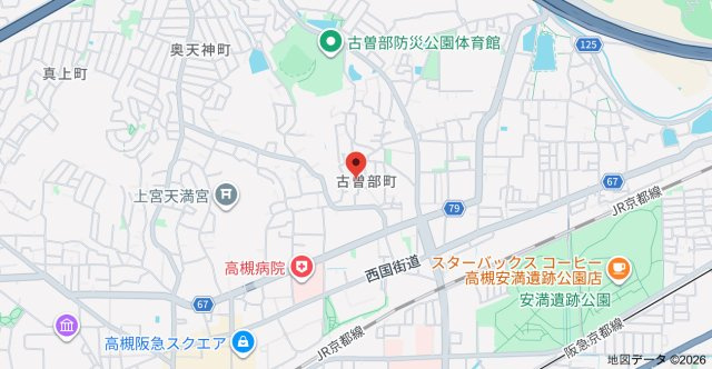 ラマージュⅠの地図