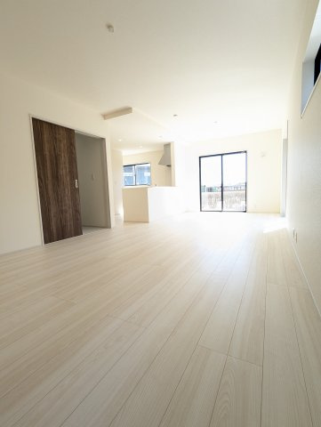 ひたちなか八幡町　2期の居間・リビング|リビングです。いつもの団らんから家族会議までリビングはコミュニケーションの場♪