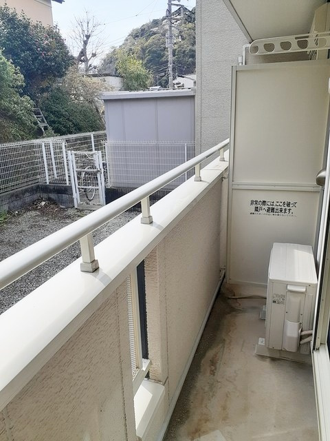 シュティル森崎のバルコニー