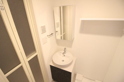 【洗面所】 | エスリードレジデンス大阪ザ・クラス | 独立洗面台