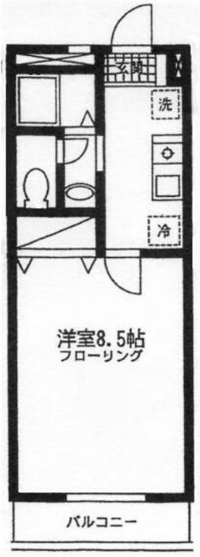 スカイハイツの間取り