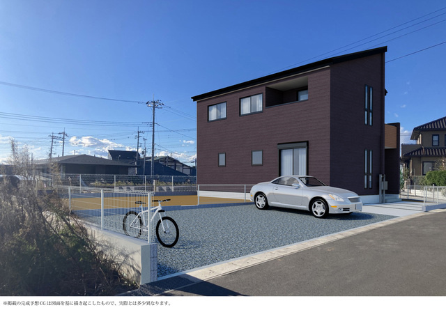 ひたちなか船窪　第3の外観|1号棟外観です。同時に近隣物件のご案内も可能～是非お気軽にお問合せ下さい～！！