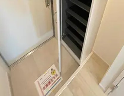 リブリ・新都心Ⅱの玄関