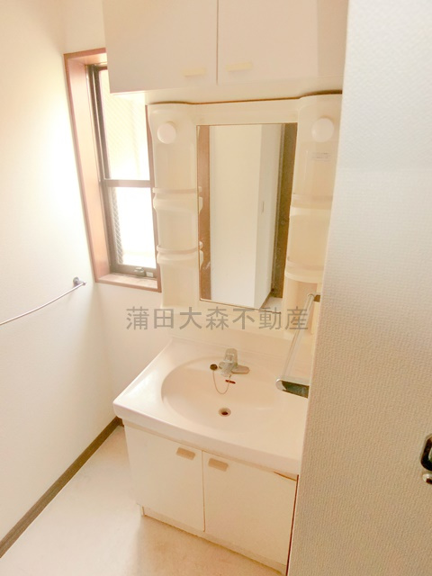 南馬込3丁目戸建ての洗面所|独立洗面台