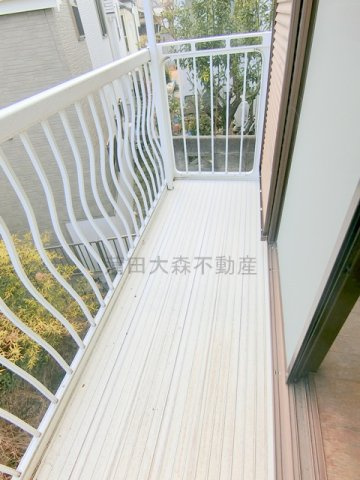 南馬込3丁目戸建てのバルコニー