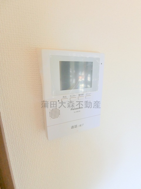 南馬込3丁目戸建ての設備|TVモニター付インターホン