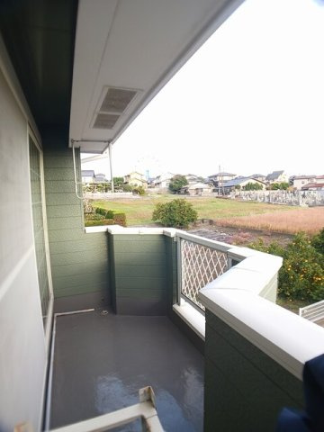 サニーグリーンＡのバルコニー