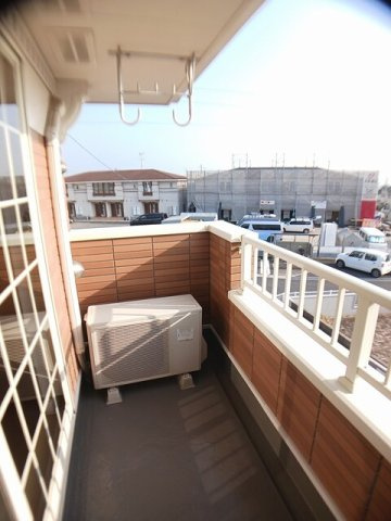 マリンブリーズⅡのバルコニー