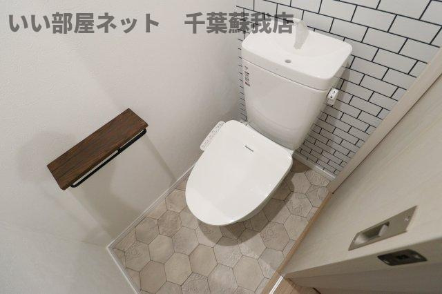 S-Court千葉寺のトイレ|落ち着いたトイレです
