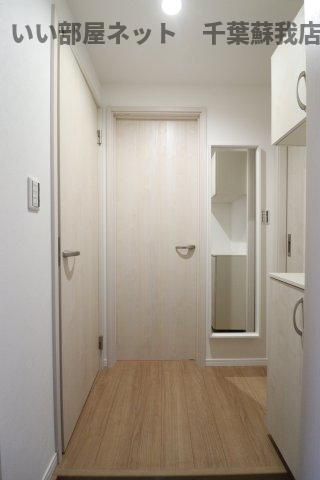 S-Court千葉寺の玄関|ゆったりとした玄関です