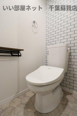 S-Court千葉寺のトイレ|ゆったりとした空間のトイレです