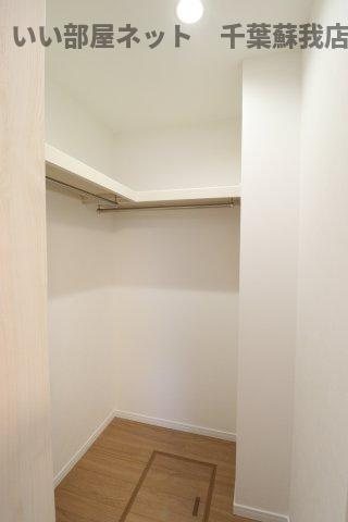 S-Court千葉寺の収納|憧れのウォークインクローゼット！