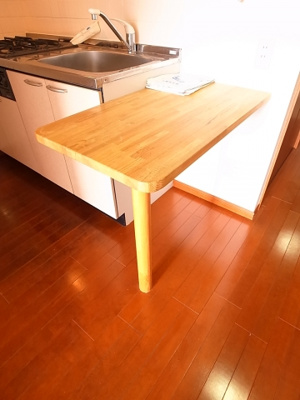 【キッチン】 | ハイブリッジビル | キッチンには多用途カウンター。