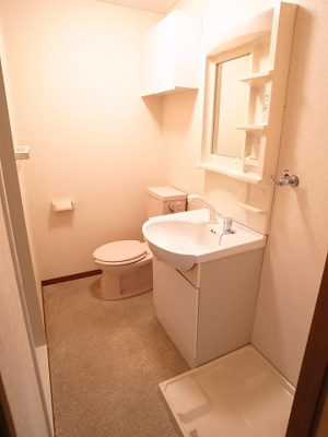 【トイレ】 | ハイブリッジビル | やっぱり洗面台は欲しいですね！