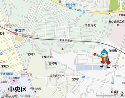 【地図】 | ハイブリッジビル | 案　内　図