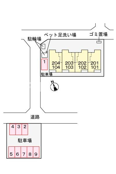 ラ・カーサ・フェリーチェの駐車場|駐車場