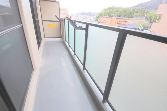 タラ生駒Ⅱのバルコニー