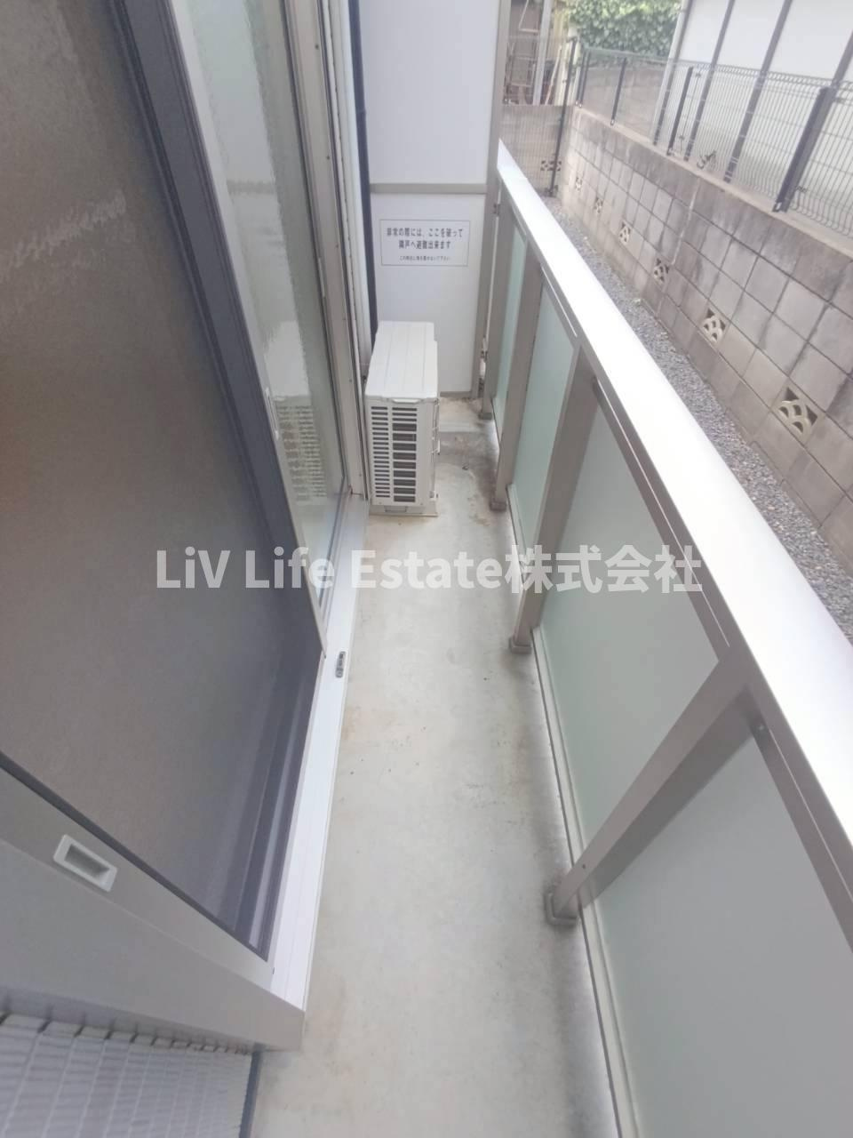 リブリ・スナイプⅡのバルコニー