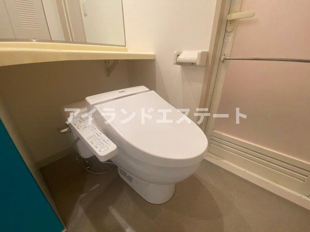 LANAI CLASSIC TOWER GARDEN VIEW　床煖房　通風良好　高層階のトイレ