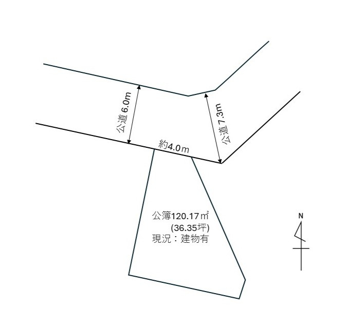 岡崎市青木町 土地の画像