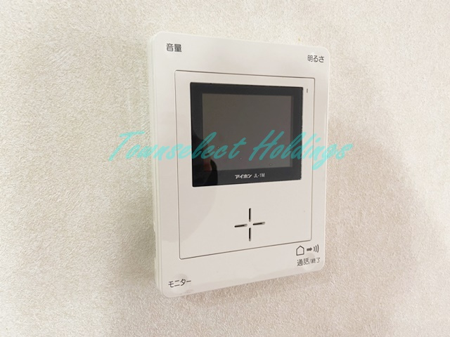 クレール久里浜　B棟の設備|モニター付きインターフォン