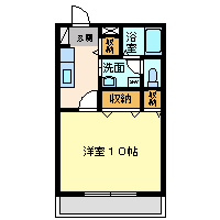 新町 アビリティ新町の間取り