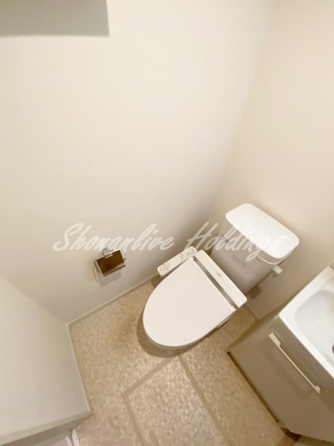 ホルスリッジのトイレ|ウォシュレット付きトイレ