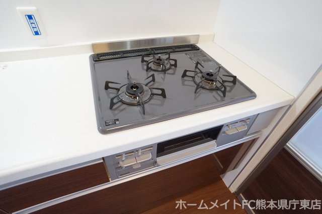 熊本市東区健軍本町のアパートのキッチン
