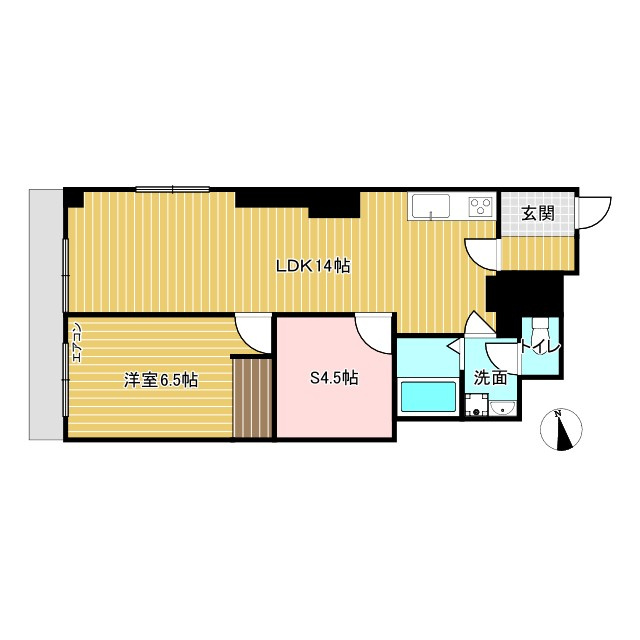 シャンボール覚王山の間取り