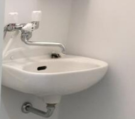 スカイコート明大前第２の洗面所