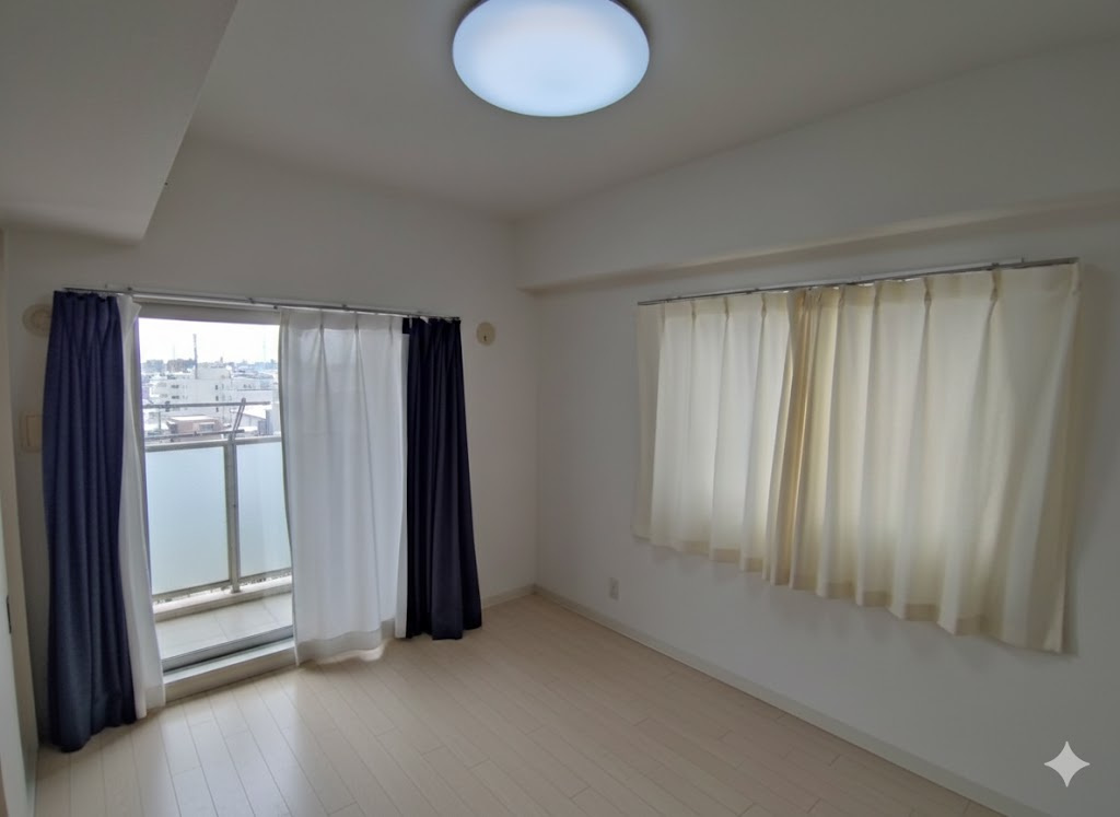 アンビシャス小岩の洋室|※AI加工により、空室に近い状態にしております。