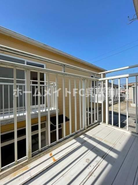 コーポ波多見のバルコニー