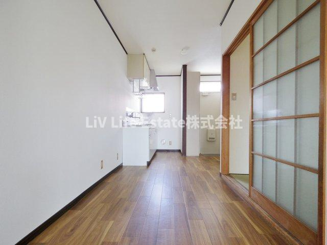 ブルックスクェアの居間・リビング