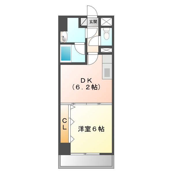 ハアラン表町の間取り