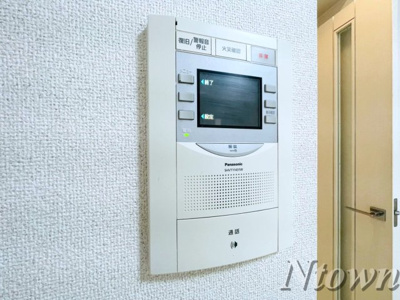 【セキュリティ】 | プレサンス丸の内レジデンスⅢ | モニター付きインターフォンです