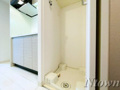 【設備】 | プレサンス丸の内レジデンスⅢ | 洗濯機置き場です