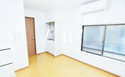 【居間・リビング】 | コーポ１７ | 洋室のお部屋です。