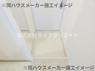 【玄関】 | リブリ・西八王子Ⅱ | ※同施工会社既存物件の写真です。（同シリーズのイメージ写真）