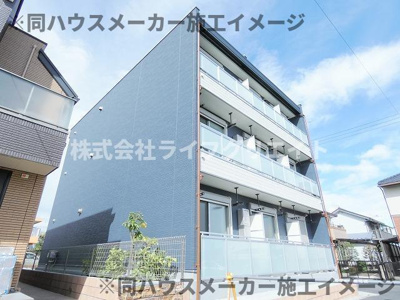 【外観】 | リブリ・西八王子Ⅱ | ※同施工会社既存物件の写真です。（同シリーズのイメージ写真）