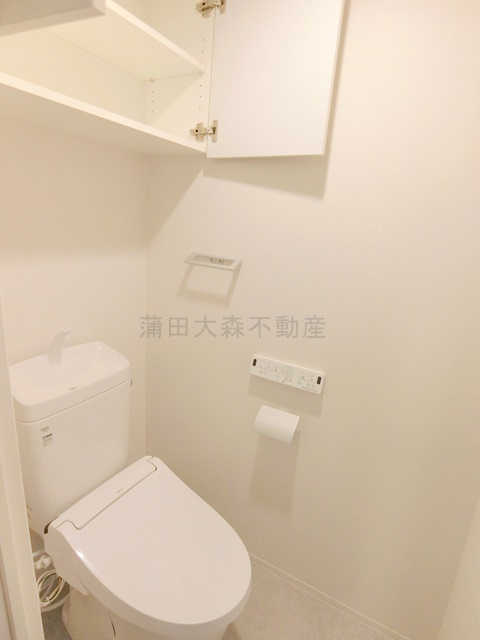 Garden Xavis(ガーデンザヴィス南蒲田のトイレ|温水洗浄便座付きのトイレ　