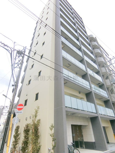 Garden Xavis(ガーデンザヴィス南蒲田の外観|2026年1月築　RC鉄筋コンクリート造地上12階建て総戸数38戸の人気賃貸
東京都大田区南蒲田2丁目　京浜急行本線京急蒲田駅徒歩5分、JR京浜東北線蒲田駅徒歩12分