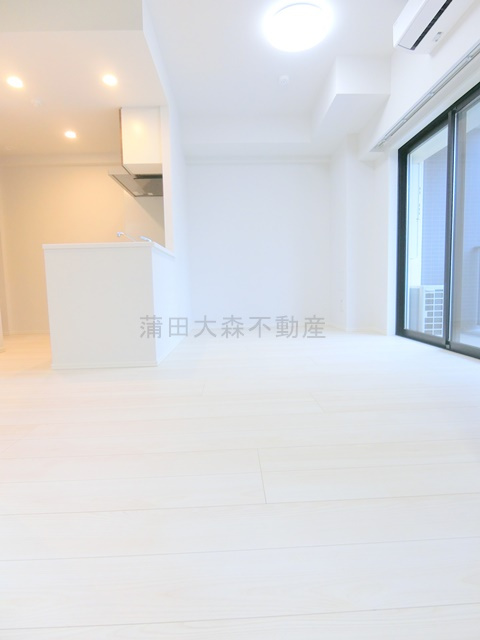 Garden Xavis(ガーデンザヴィス南蒲田の居間・リビング|LDK10帖　カウンターキッチンのリビングダイニングキッチン