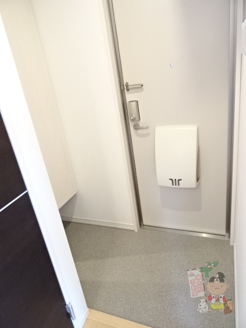 クラージュ　Ａの玄関